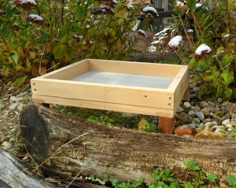 Platform Bird Feeder Etsy
