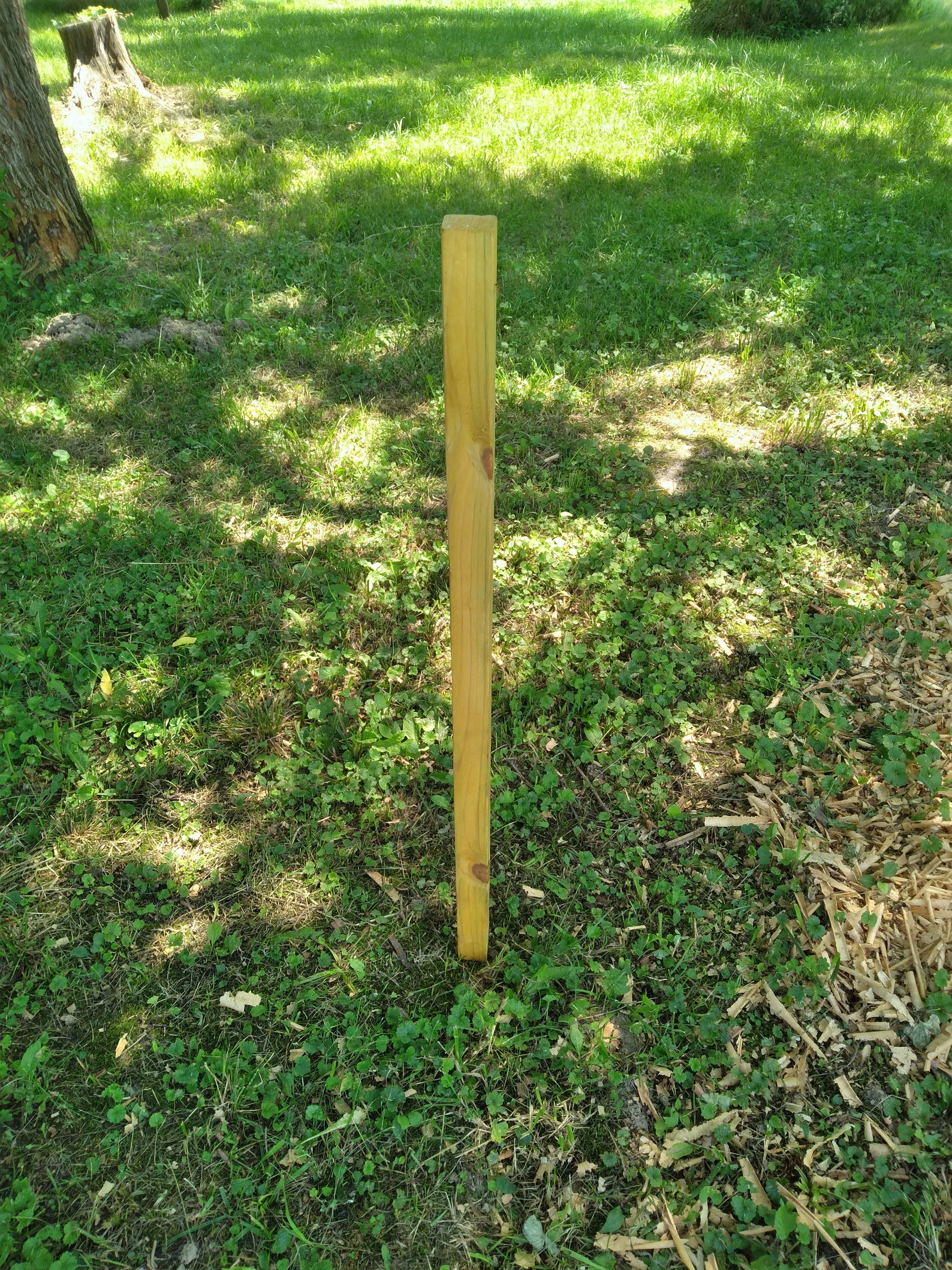 Bird House Mounting Pole Outdoor Wood Pole Tall Wooden Pole | Etsy