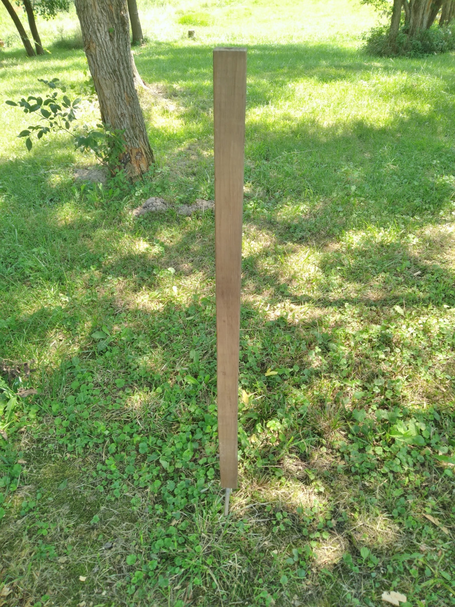 Bird House Mounting Pole Outdoor Wood Pole Tall Wooden Pole | Etsy