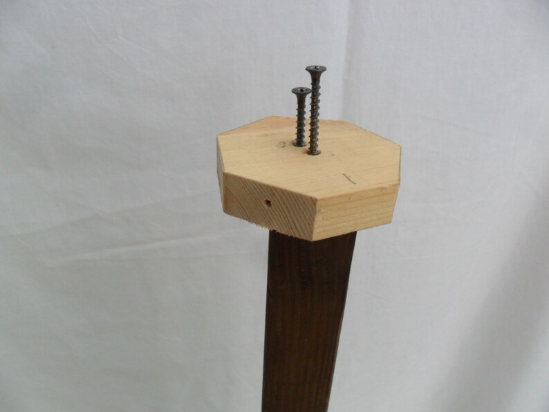 Bird House Mounting Pole Outdoor Wood Pole Tall Wooden Pole - Etsy