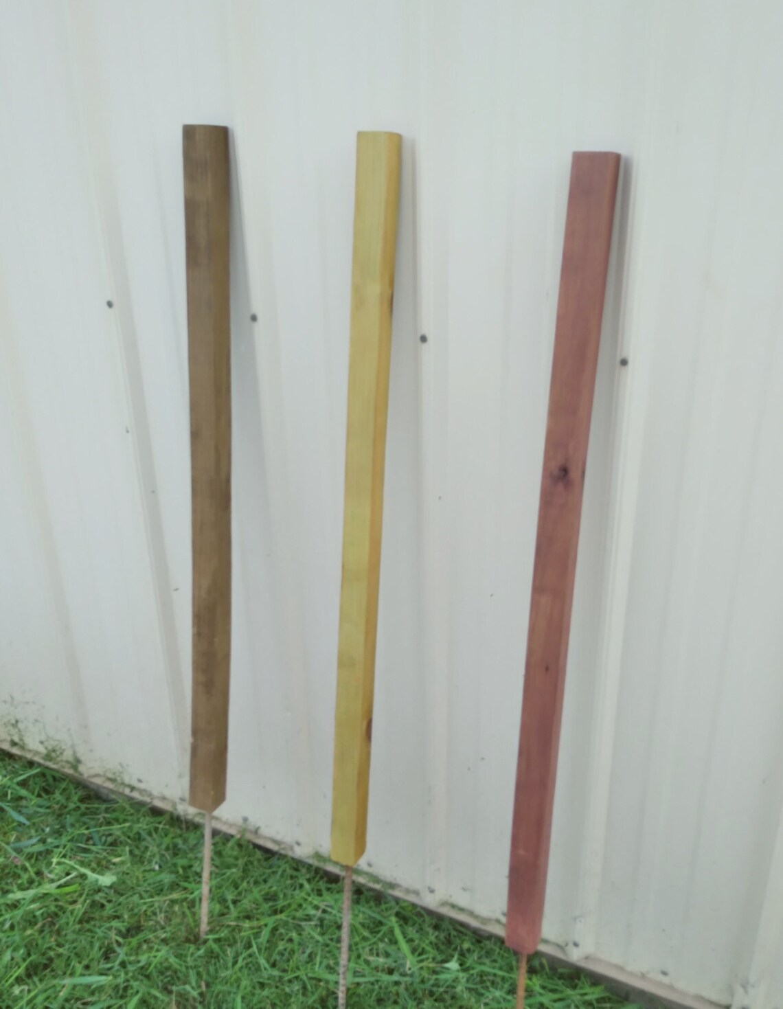 Bird House Mounting Pole Outdoor Wood Pole Tall Wooden Pole | Etsy