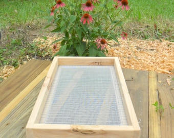 Large Ground Bird Feeder: Wildlife Feeding Platform, Rot Resistant (12 × 20 )