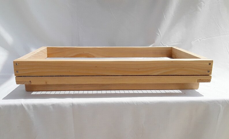 Deck Rail Tray Feeder Extra Large 12 X 20 Rot Resistant Wood Etsy
