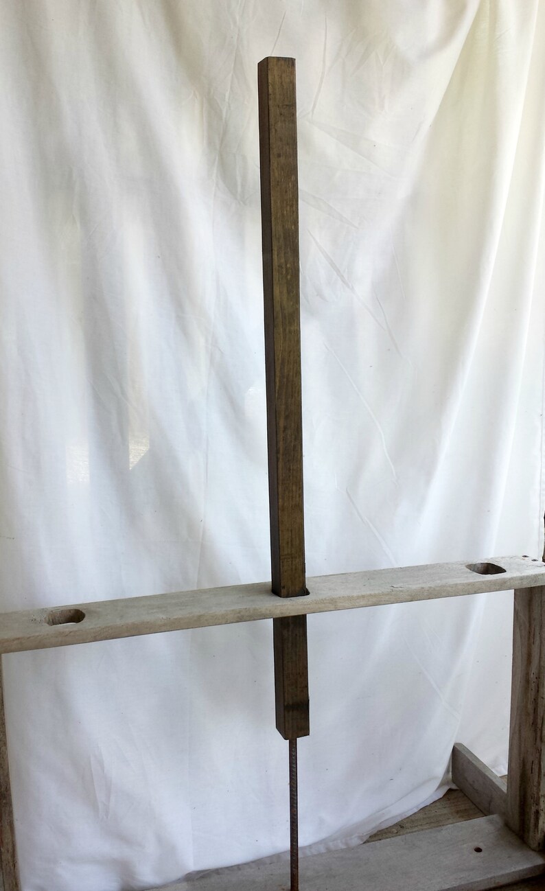 Bird House Mounting Pole Outdoor Wood Pole Tall Wooden Pole | Etsy