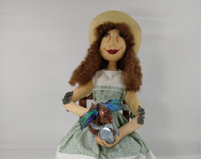 Art Doll - Elaine and Cornelius Dragon Series OOAK Art Doll