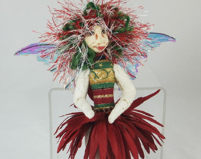 Art Doll-Beata the Sprite OOAK Cloth Doll Faery