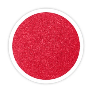 May include: A close-up of a red glitter, perfect for crafting and decorating.
