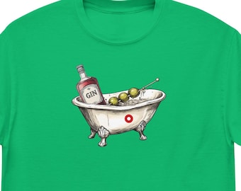 Phish Bath Tub Gin T-Shirt | Vintage-Inspired Phish Band Tee | Classic Rock Concert Shirt | Phish Fan Gift | We&#39;re All in This Together