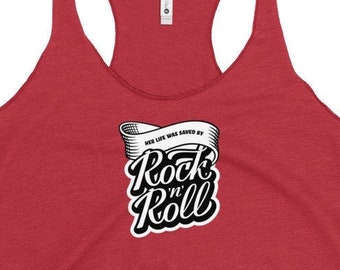 Saved by Rock n Roll Racerback Tank | Phish Concert Top