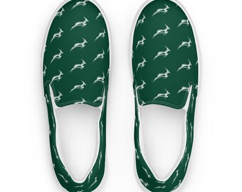 Run Like An Antelope Women’s Canvas Slip-On Shoes | Phish Gift