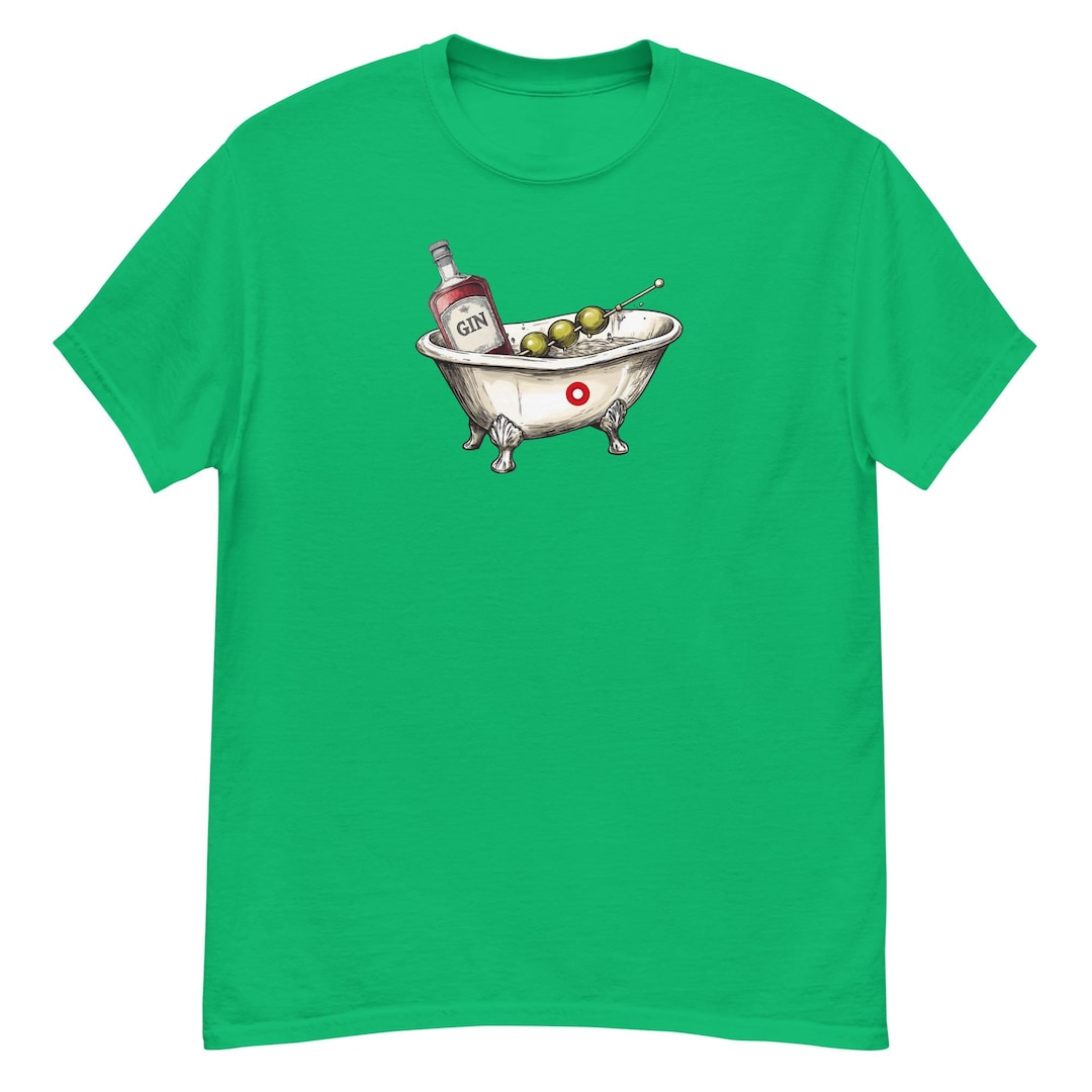 Phish Bath Tub Gin T-shirt | Vintage-inspired Phish Band Tee | Classic ...