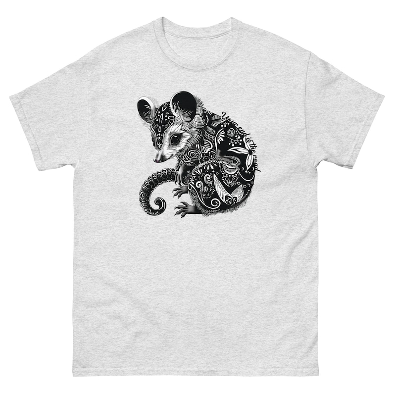 Possum Your End Was the Road Unisex Classic Tee | Phish Song Inspired T-Shirt | Music Lover Gift | Comfortable Casual Wear | Graphic Tee