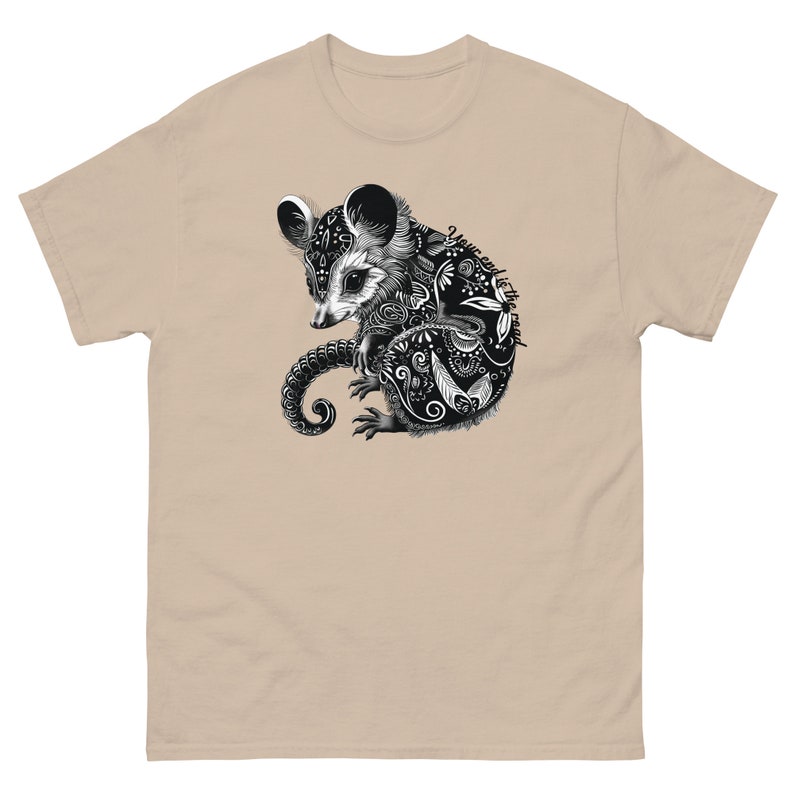 Possum Your End Was the Road Unisex Classic Tee | Phish Song Inspired T-Shirt | Music Lover Gift | Comfortable Casual Wear | Graphic Tee