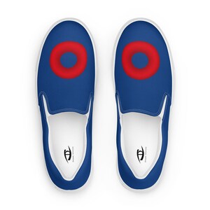 Phish Large Donut Women’s Slip-On Canvas Shoes | Phish Lover Gift | Phish Concert Merch | Rock Band Music | Phish Accessories