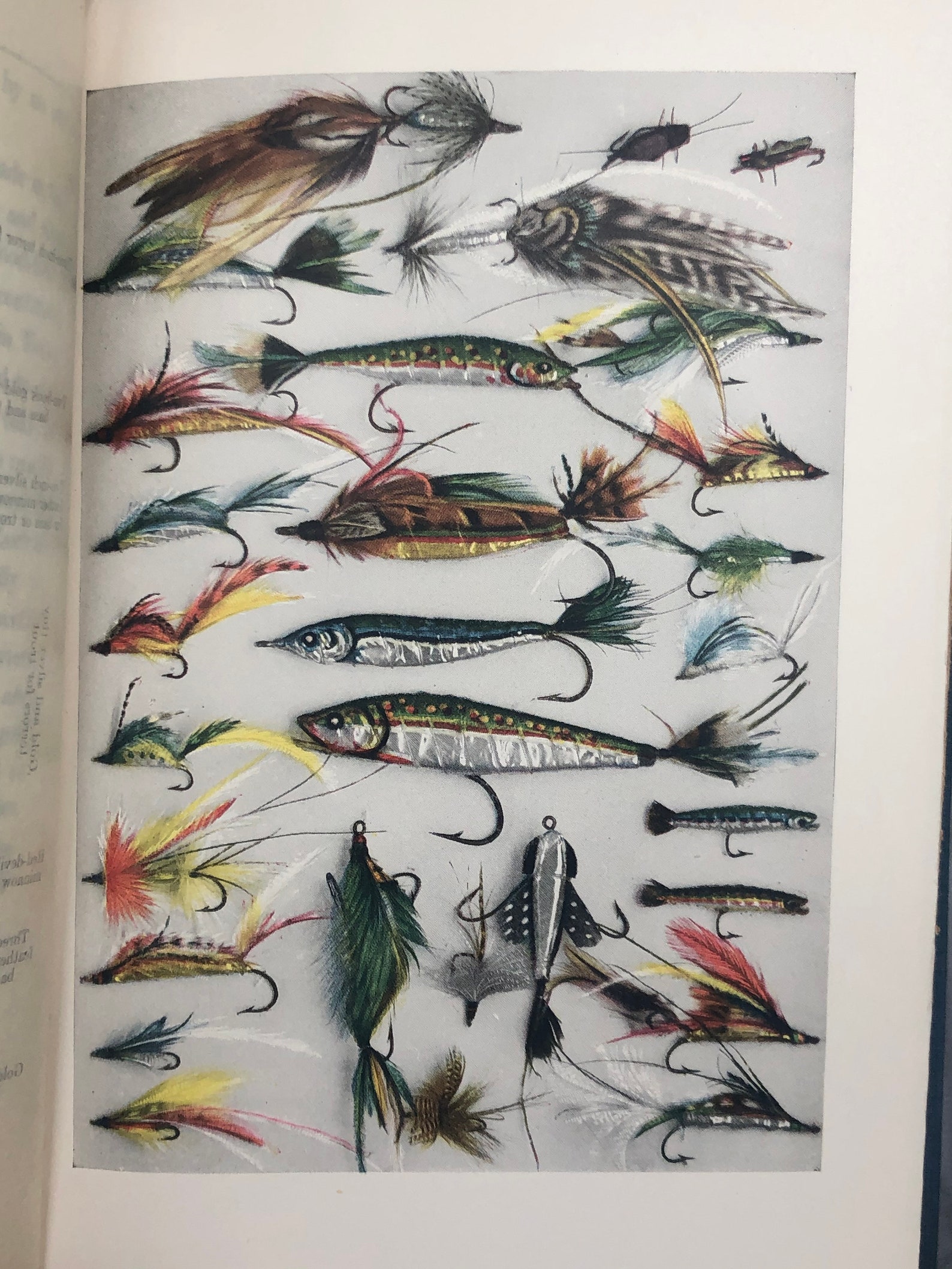 Antique Fly Fishing Book Fisherman's Lures and Game Fish Etsy