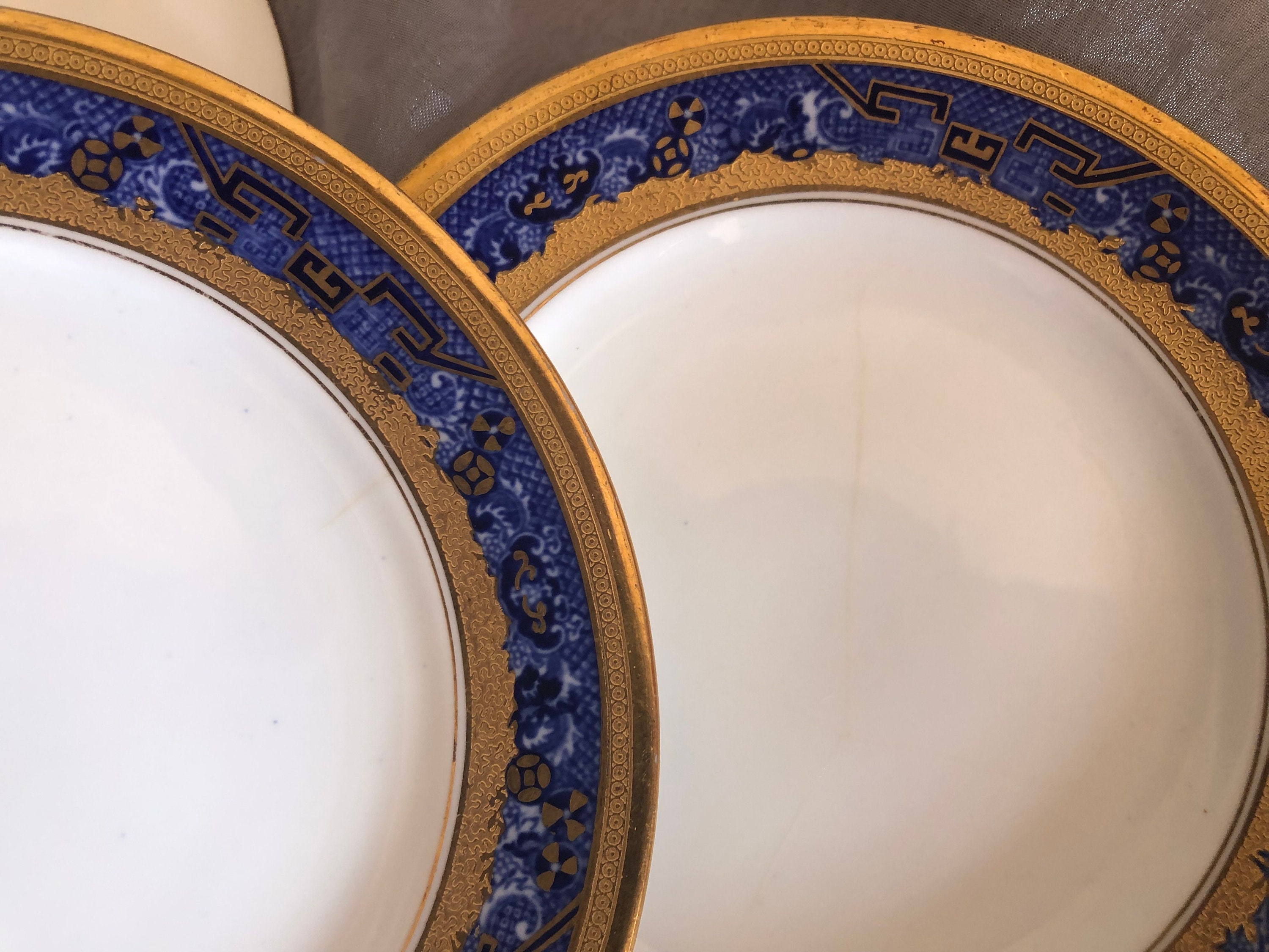 Antique minton plates sales