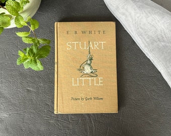 Stuart Little E. B. White Illustrated by Garth Williams Vintage Children's Book for Home Shelf Decor