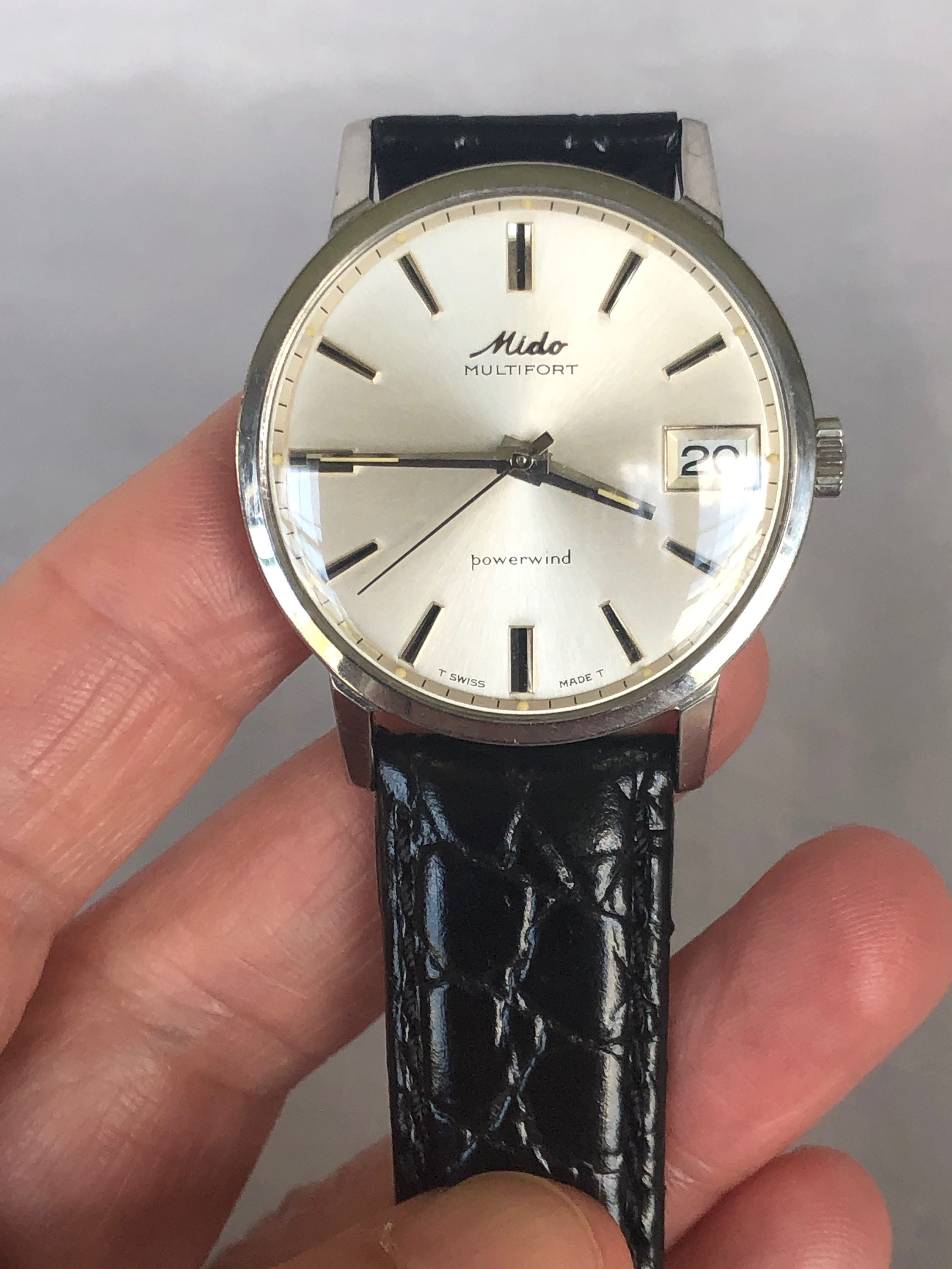 Mido powerwind cheap watch