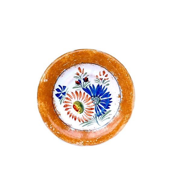 Henriot Quimper French Pottery Rare Vintage Decorative Plate Etsy