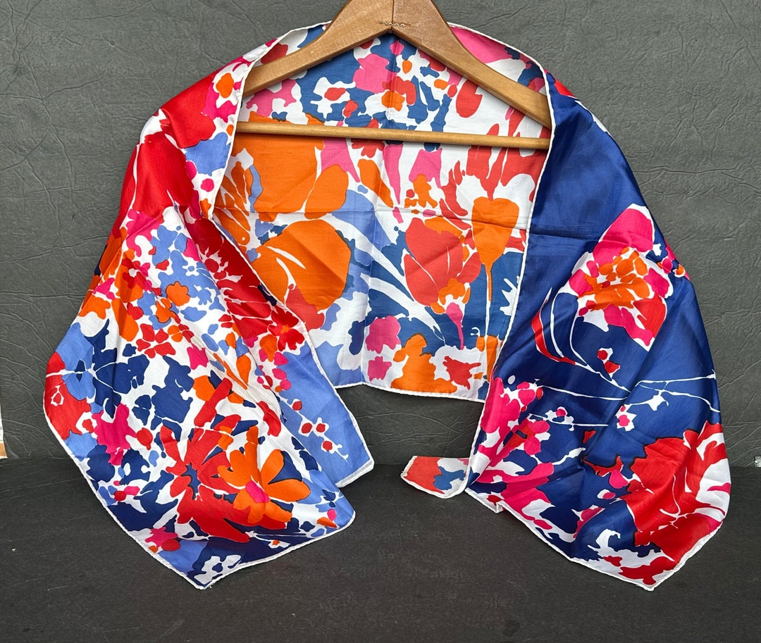 Vintage Totes Rain Scarf Fashionable Water Repellant Head Etsy