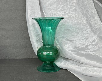 Vintage Hand Blown Italian Art Glass Vase