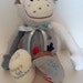 Handmade Custom Memory Monkey Beautiful Memory Softie - Etsy