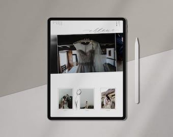 Showit 5 Template - Ehlena Showit Website Template for Photographers - Instant Download