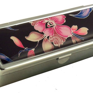 Lipstick Case with Mirror, Lipstick Case for Purse, Makeup Case, Pretty Lipstick Case, Organizer, Lip Stick Holder, Cosmetic Case, Metal