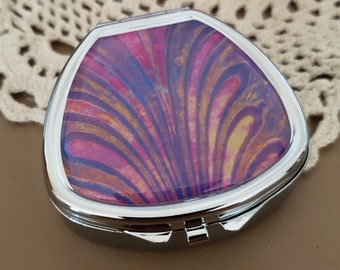 Decorative Pill Box, Stylish Vitamin Case, Pocket or Purse