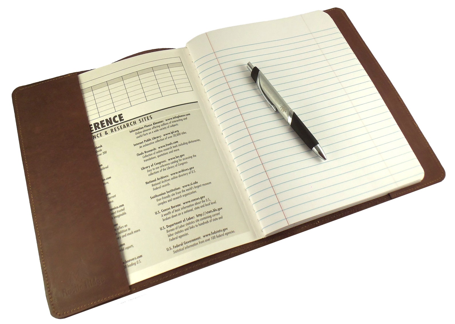 Leather Notebook Composition Book Notebook Cover Office Etsy