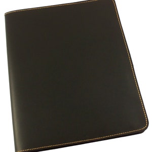 Rustic Leather Composition Notebook Cover: Refillable Writing Journal