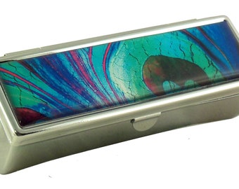 Designer Lipstick Case with Mirror: Stylish Makeup Organizer