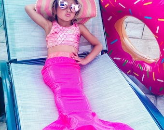 Mermaid Tail Fast Shipping! 11 colors; Swimmable and Walkable Mermaid Costume