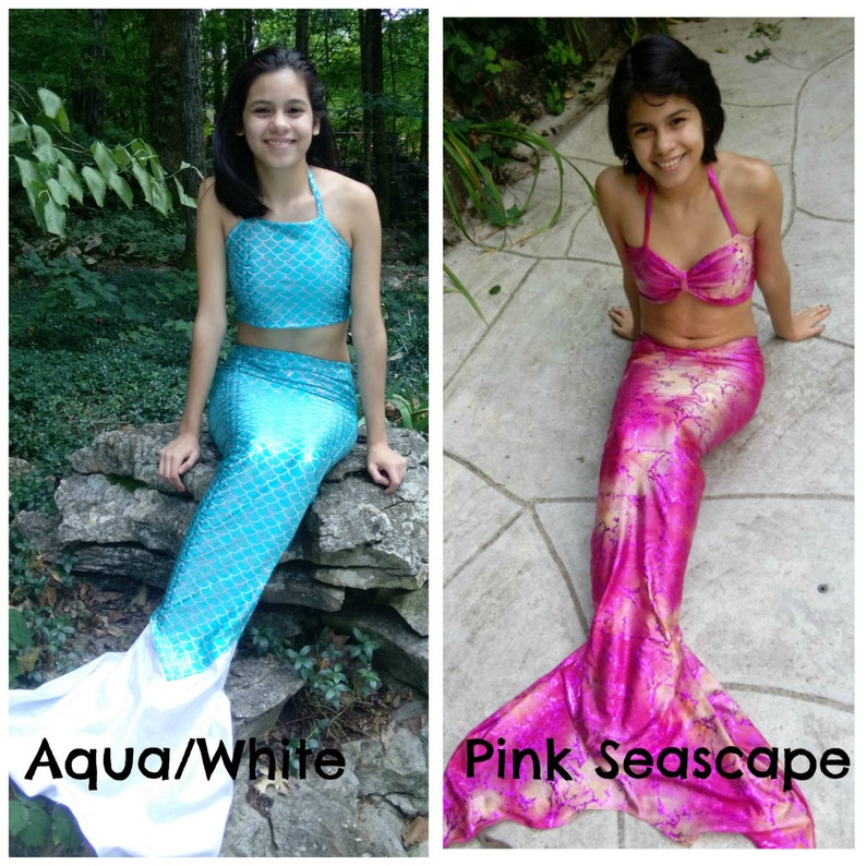 Swimmable Mermaid Tail, Fast Shipping Mermaid costume afbeelding 6