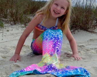 Swimmable Mermaid Tail,  Fast Shipping! Mermaid costume