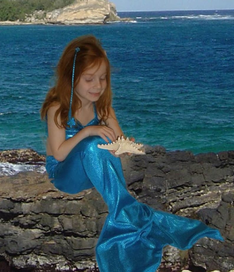 Swimmable Mermaid Tail, Fast Shipping Mermaid costume afbeelding 7