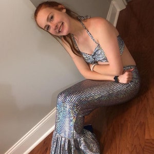 Mermaid Costume Mermaid tail skirt image 2