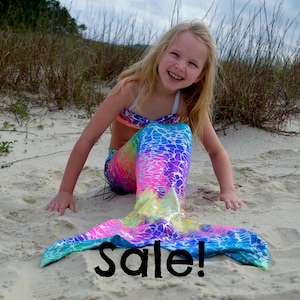 Mermaid Swimming Costume Etsy
