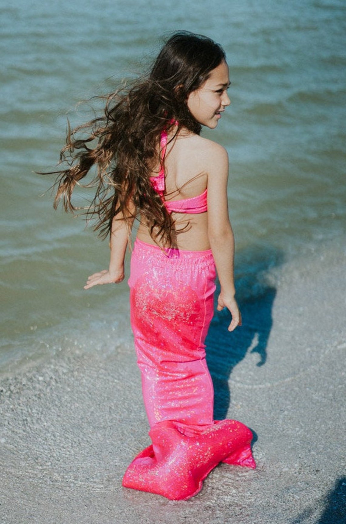 Toddler Mermaid Tail with foam insert Mermaid costume Fast Etsy