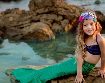 Mermaid Tail,  Fast Shipping! 11 colors; Swimmable and Walkable Mermaid Costume
