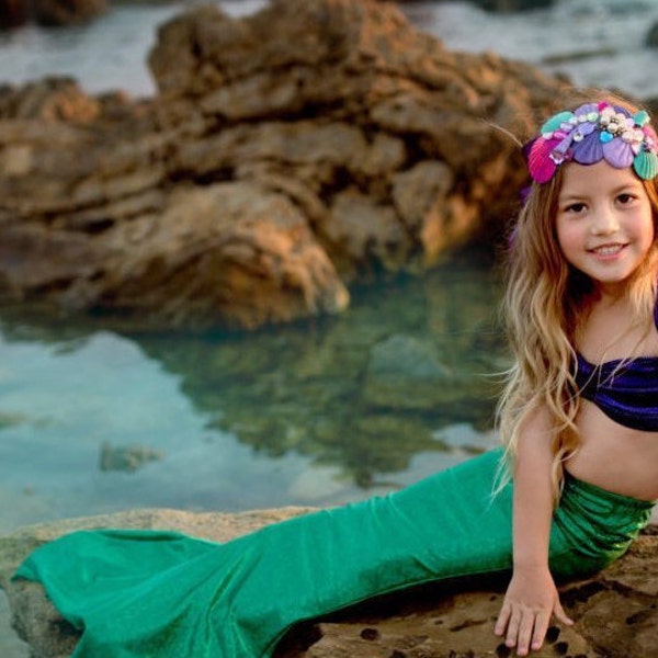 Mermaid Tail,  Fast Shipping! 11 colors; Swimmable and Walkable Mermaid Costume