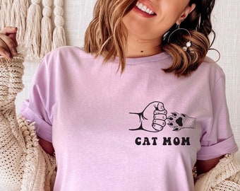 Camicia mamma gatto, regalo mamma gatto, regalo amante gatto, camicia amante gatto, camicia gatto, regalo gatto, mamma gatto, regali gatto, regalo per gli amanti dei gatti