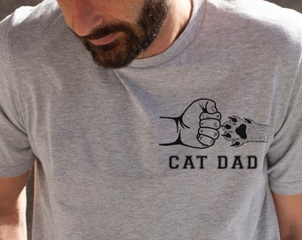 Katze Papa Geschenk, Katze Papa, Katzenliebhaber Shirt, für ihn, Katze Themen Geschenke, Geschenk für Katze Papa, Katze Papa Shirt, Katzenliebhaber Geschenk Männer, für Papa, Katzen Geschenk