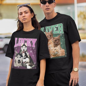 Papà gatto, regalo papà gatto, Camicia per gatti, Regalo per lui, Camicia per gatti personalizzata, Regali per papà, Regali per gatti, Regalo per gli amanti dei gatti, divertente camicia per gatti, Maglietta per gatti immagine 2