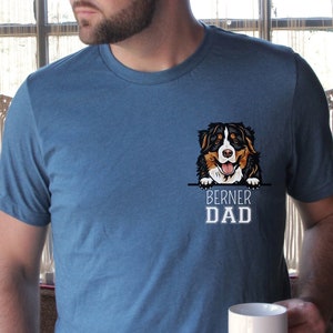Bernese Mountain Dog, Berner Dad, Bernese Mountain Dog Gifts, Berner Dad Gift, Berner Dad Shirt, Berner Shirt, Dog Dad Gift