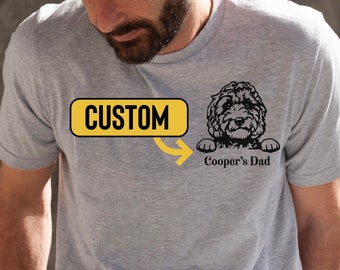 Dog Dad Gift, Dog Shirts for Men, Custom Dog shirt, Dog Dad, Gifts for Him, Dog Dad sweatshirt, For Him, Christmas Gift, Father&#39;s Day