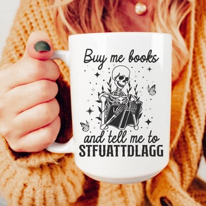Smut, Smut gift, book lover gift, bookish gift, romance reader, book mug, dark romance, reading gift, book merch, librarian gift, book lover