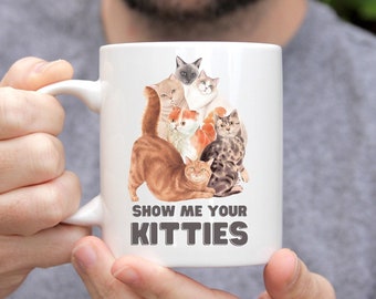 Funny Cat Dad/Mom Coffee Mug: Novelty Cat Lover Gift