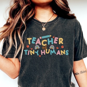 pre k teacher shirt, preschool teacher, teacher clothes, first grade teacher, 1st grade shirt, teacher crewneck, spanish teacher,