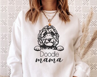 Golden Doodle, Doodle Mom Gift, Dog Mom Sweatshirt, Golden Doodle Gifts, Dog Mom Shirt, Women's sweatshirt